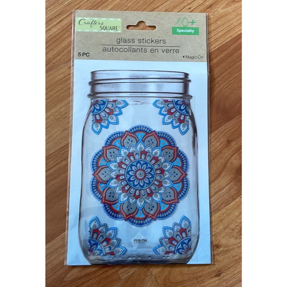 Crafters Square‎ Glass Stickers